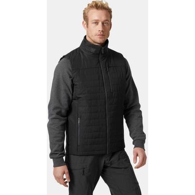 Helly Hansen Crew Fôret Vest 2.0 Herre Grå 3xl Grå3XL Helly Hansen Crew Fôret Vest 2.0 Herre Grå 3xl Grå3XL