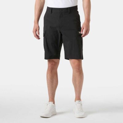 Helly Hansen Men's Quick Dry Cargo Shorts 11" - Black/Ebony - 36 BLACK/EBONY36 Helly Hansen Men's Quick Dry Cargo Shorts 11" - Black/Ebony - 36 BLACK/EBONY36