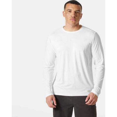 Helly Hansen Shine Long Sleeve Crew Genser Herre Hvit XL HvitXL Helly Hansen Shine Long Sleeve Crew Genser Herre Hvit XL HvitXL