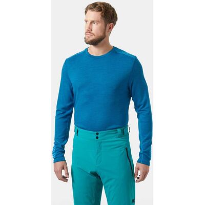 Helly Hansen Lifa® Merino Midweight Crew Base Layer Herre - Blue - 2XL BLUE2XL Helly Hansen Lifa® Merino Midweight Crew Base Layer Herre - Blue - 2XL BLUE2XL