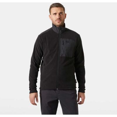 Helly Hansen Herre Daybreaker Block Microfleece-jakke Svart XL SvartXL Helly Hansen Herre Daybreaker Block Microfleece-jakke Svart XL SvartXL