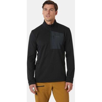 Helly Hansen Versalite Fleecejakke Med 1/2 Glidelås Herre Svart S SvartS Helly Hansen Versalite Fleecejakke Med 1/2 Glidelås Herre Svart S SvartS