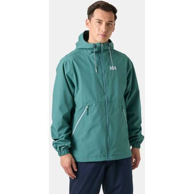 Helly Hansen Sandoy Regnjakke Herre Grønn M GrønnM Helly Hansen Sandoy Regnjakke Herre Grønn M GrønnM