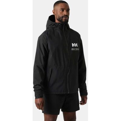 Helly Hansen Men's Ace Rain Jacket Svart M SvartM Helly Hansen Men's Ace Rain Jacket Svart M SvartM