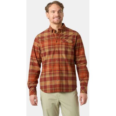 Helly Hansen Classic Check Ls Shirt Herre - Yellow/Green - M YELLOW/GREENM Helly Hansen Classic Check Ls Shirt Herre - Yellow/Green - M YELLOW/GREENM