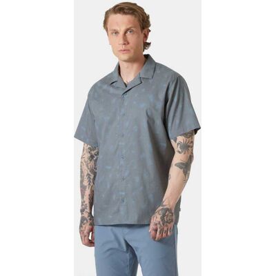 Helly Hansen Holmen Short Sleeve Skjorte Herre Marineblå L MarineblåL Helly Hansen Holmen Short Sleeve Skjorte Herre Marineblå L MarineblåL