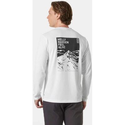 Helly Hansen Skog Graphic Long Sleeve T-skjorte Herre Hvit 2xl Hvit2XL Helly Hansen Skog Graphic Long Sleeve T-skjorte Herre Hvit 2xl Hvit2XL