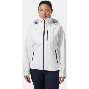 Helly Hansen Crew Seilerjakke Med Hette 2.0 Dame Hvit M HvitM Helly Hansen Crew Seilerjakke Med Hette 2.0 Dame Hvit M HvitM