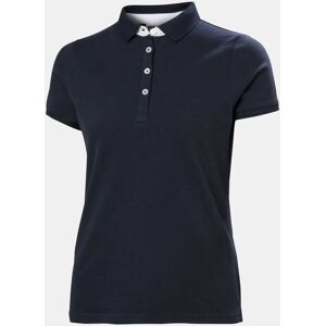 Helly Hansen Women's Crew Polo Pique Marineblå S MarineblåS Helly Hansen Women's Crew Polo Pique Marineblå S MarineblåS