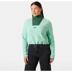 Helly Hansen Daybreaker Kort Fleecetrøye Dame Grønn M GrønnM Helly Hansen Daybreaker Kort Fleecetrøye Dame Grønn M GrønnM