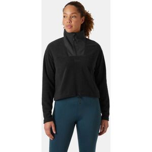 Helly Hansen Daybreaker Kort Fleecetrøye Dame Svart L SvartL Helly Hansen Daybreaker Kort Fleecetrøye Dame Svart L SvartL