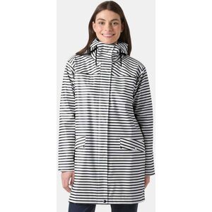 Helly Hansen Dame Moss Vanntett Regn Frakk Hvit S HvitS Helly Hansen Dame Moss Vanntett Regn Frakk Hvit S HvitS