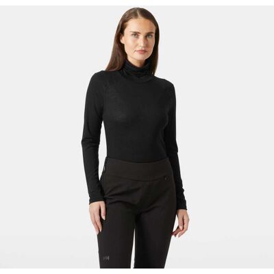 Helly Hansen HH Durawool High Neck Long Sleeve Dame Svart L SvartL Helly Hansen HH Durawool High Neck Long Sleeve Dame Svart L SvartL