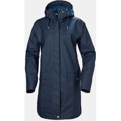 Helly Hansen Dame Moss Vanntett Regn Frakk Marineblå S MarineblåS Helly Hansen Dame Moss Vanntett Regn Frakk Marineblå S MarineblåS