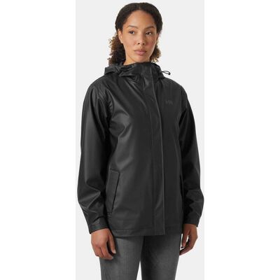 Helly Hansen Dame Moss Iconic Vanntett Regnjakke Svart S SvartS Helly Hansen Dame Moss Iconic Vanntett Regnjakke Svart S SvartS