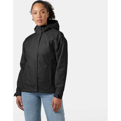 Helly Hansen Dame Seven J Pustende Regnjakke Svart M SvartM Helly Hansen Dame Seven J Pustende Regnjakke Svart M SvartM