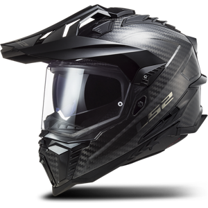 LS2 Adventurehjelm  MX701 C EXPLORER Gloss-Karbon