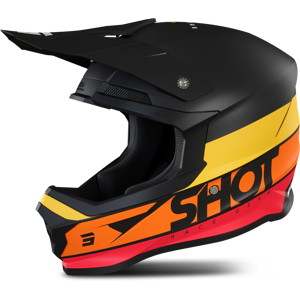 Shot Race Gear Crosshjelm Shot Furious Story Oransje