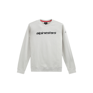 Alpinestars Fleece  Linear Crew Sølv-Svart