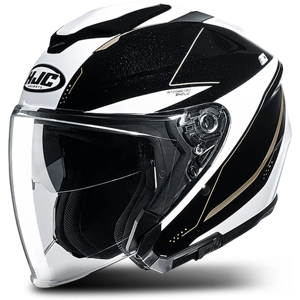 HJC I30 Open Face Helmet Slight White-Black