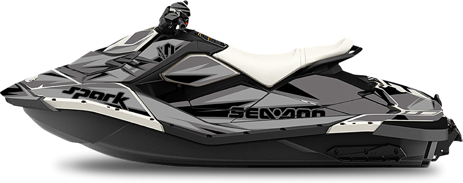 SWETOWN Dekalkit SweTown Sea-Doo Spark Whylie Svart-Grå