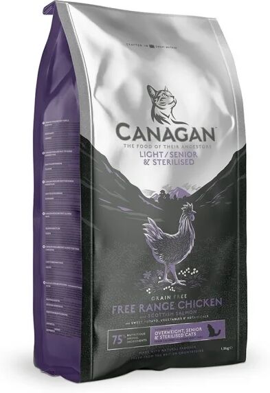 Canagan Katt Light/Senior/Sterilisert (1,5 kg)