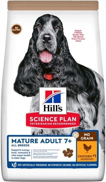 Hill's Science Plan Dog Mature No Grain Chicken (2,5 kg)