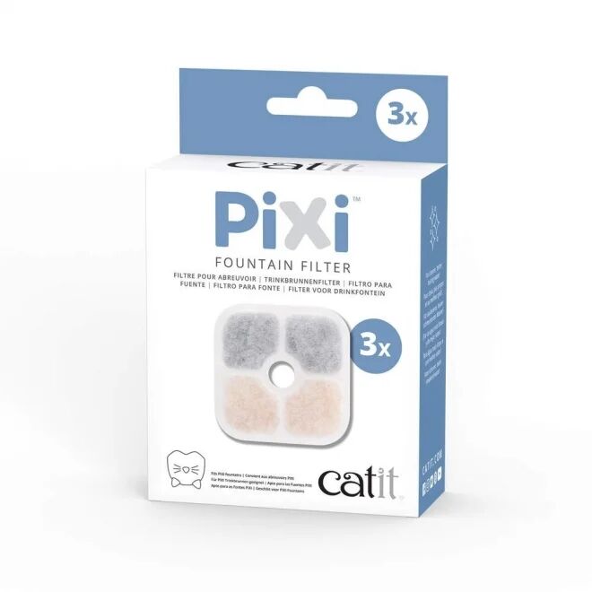 Catit PIXI Filter til Vannfontene (3-pack)