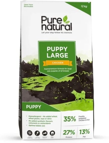 Purenatural Puppy Large Chicken (12 kg)