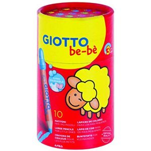 Giotto Be-Be Super Jumbo Fargeblyanter I Boks 10 Pk