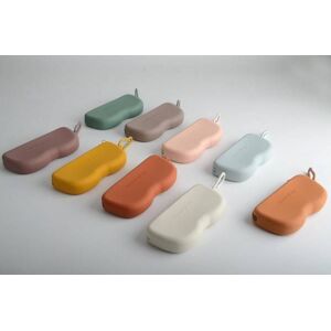 Grech & Co. Silikon Brilleetui Silicone Sunglass Case, Lys Blå