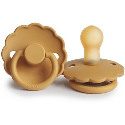 Frigg Daisy Smokk Latex, Honey Gold (Str.2 (6-18 Mnd)) Frigg Daisy Smokk Latex, Honey Gold (Str.2 (6-18 Mnd))