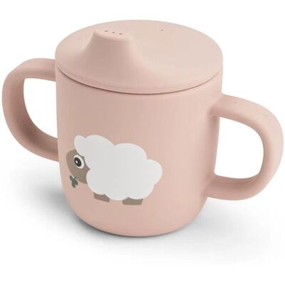 Done by Deer Silicone Spout Cup 2-Handle Tutekopp Tiny Farm, Powder Done by Deer Silicone Spout Cup 2-Handle Tutekopp Tiny Farm, Powder
