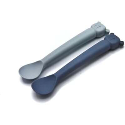 The Cotton Cloud Skje-2 Pk Lili, Indigo / Sky The Cotton Cloud Skje-2 Pk Lili, Indigo / Sky