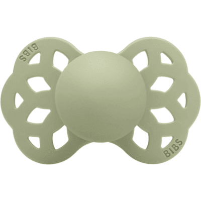 BIBS Infinity Smokk Silicone, Sage (Str.2 (6+ Mnd)) BIBS Infinity Smokk Silicone, Sage (Str.2 (6+ Mnd))