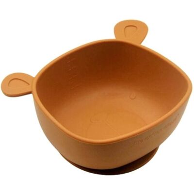 The Cotton Cloud Silicone Suction Skål Lili, Cinnamon The Cotton Cloud Silicone Suction Skål Lili, Cinnamon