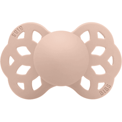 BIBS Infinity Smokk Silicone, Blush (Str.2 (6+ Mnd)) BIBS Infinity Smokk Silicone, Blush (Str.2 (6+ Mnd))