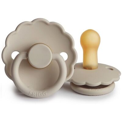 Frigg Daisy Smokk Latex, Sandstone (Str.2 (6-18 Mnd)) Frigg Daisy Smokk Latex, Sandstone (Str.2 (6-18 Mnd))