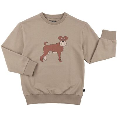 CarlijnQ Hund Crew Neck Genser (122/128) CarlijnQ Hund Crew Neck Genser (122/128)