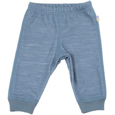 Joha Scarecrow Leggings I Ull/bambus, Blue (120) Joha Scarecrow Leggings I Ull/bambus, Blue (120)