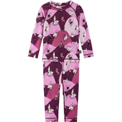 Reima Ullsett Til Barn Moomin Trivsam, Rose Pink (110) Reima Ullsett Til Barn Moomin Trivsam, Rose Pink (110)