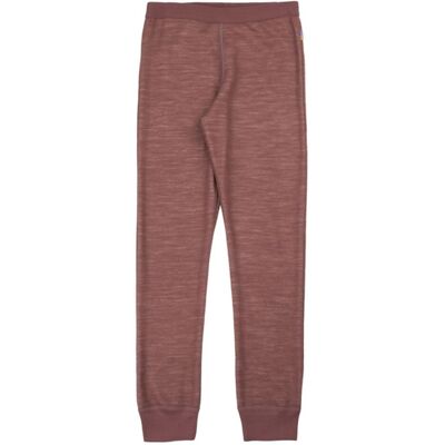 Joha Leggings I Ull/bambus, Dark Rose (130) Joha Leggings I Ull/bambus, Dark Rose (130)