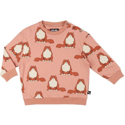 CarlijnQ Loulou Katt Crew Neck Genser (98/104) CarlijnQ Loulou Katt Crew Neck Genser (98/104)