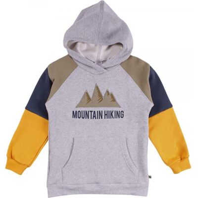 Fred's World By Green Cotton Fred`S World Hiking Hoodie, Pale Greymarl (122) Fred's World By Green Cotton Fred`S World Hiking Hoodie, Pale Greymarl (122)