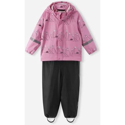 Reima Rain Outfit Moomin Plask Rose Pink (98) Reima Rain Outfit Moomin Plask Rose Pink (98)