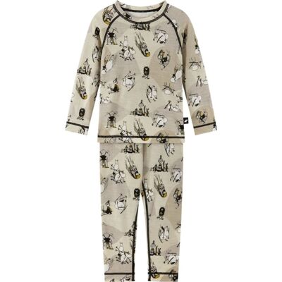 Reima Ullsett Til Barn Moomin Trivsam, Sandy Beige (110) Reima Ullsett Til Barn Moomin Trivsam, Sandy Beige (110)