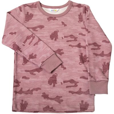 Joha Panther Genser I Ull/bambus, Rose (100) Joha Panther Genser I Ull/bambus, Rose (100)