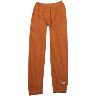 Joha Colorful Ull Leggings, Orange (100) Joha Colorful Ull Leggings, Orange (100)