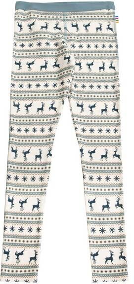 Joha Jumping Deer Leggings I Ull, Blå