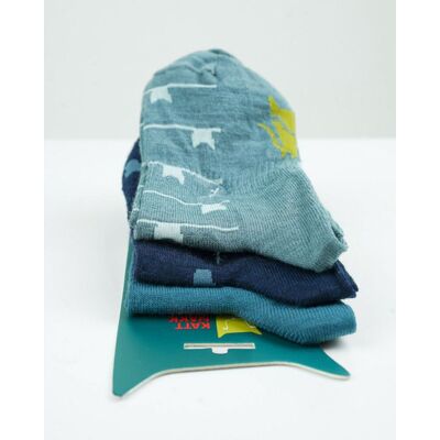 Kattnakken Ullsokk 3pk Med Mønster, Fjell (28/31) Kattnakken Ullsokk 3pk Med Mønster, Fjell (28/31)